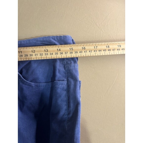 Vineyard Vines Slim Pant Corduroy Blue Pants Womens 28x32 - Picture 7 of 10
